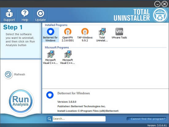 Total Uninstall Professional 7.4.0 free instals