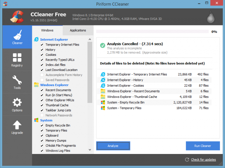 Ccleaner remove only что это