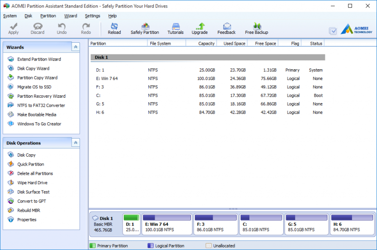 aomei partition assistant standard edition 5.6