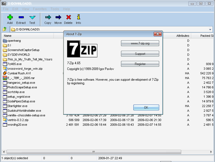 uninstall 7-Zip