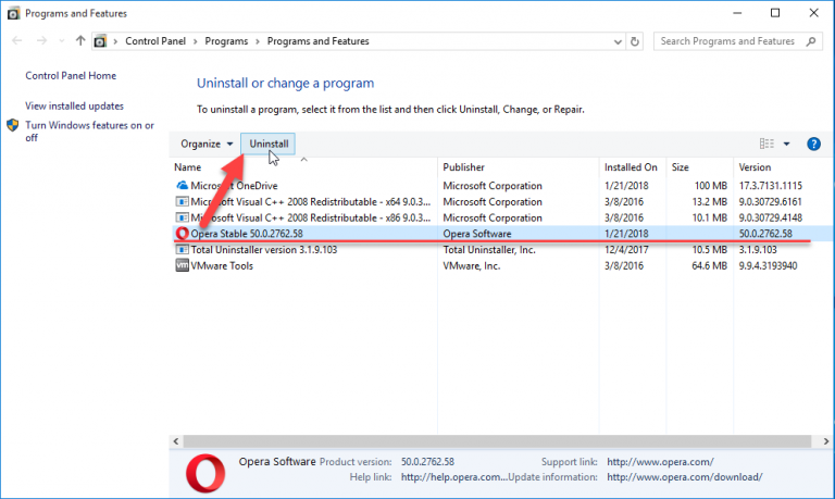 Guides to Completely Remove Opera from Windows System