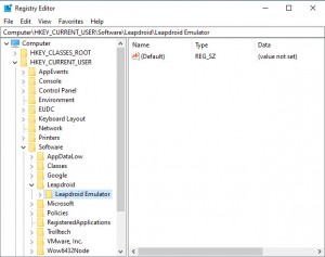 shared folder between leapdroid and pc