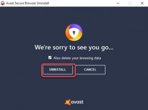 how to disable avast browser on start up