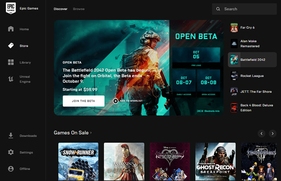 How to download and install Epic Games Launcher on Windows